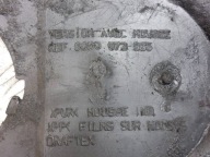 motor cover lower RENAULT KANGOO and FL 1.5 DCI 6000073585