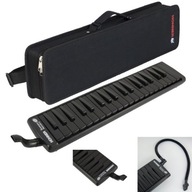 HOHNER MELODYKA SUPERFORCE 9433 CZARNA 37 TONY USTNIK RURKA FUTERAŁ ZESTAW