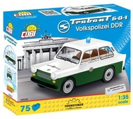 Samochód Cars Trabant 601 Volkspolizei DDR 74 kl 24520 Cobi