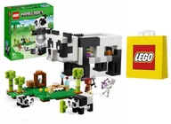 LEGO Minecraft 21245 Rezerwat pandy + torebka prezentowa
