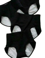 SHEIN FEKETE MENSTRUÁCIÓS BUGYI 4-PACK 44N ZT2__L