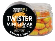 MINI ŚLIMAK WAFTERS BANAN & SQUID 10 x 7 mm | PRZYNĘTA FEEDER BAIT
