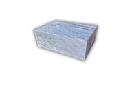 Konferenčný stolík typu cube z mramoru Silver Cloud