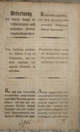 LOTERIA 1799 - ciągnienie Loteryi, bez pozwolenia zakazane – 1799