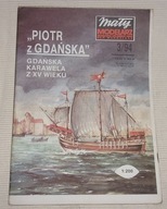 Mały modelarz 3/94 Piotr z Gdańska karawela XV w.
