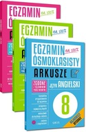 3x EGZAMIN ÓSMOKLASISTY ARKUSZE MATEMATYKA POLSKI