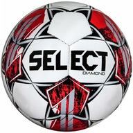 Piłka nożna Select Diamond 4 v23 biało-czerwona 17747 R. 4