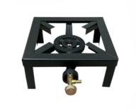 Plynový hořák TABORET 25x25 cm litinový