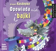 Grzegorz Kasdepke Opowiada Bajki. Książka z audiobookiem MP3
