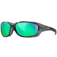 Okulary taktyczne Wiley X Gravity - Captivate Polarized Green /Neptune