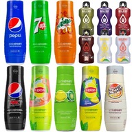 8x MIRINDA SIRUP 7UP PEPSI MAX SCHWIP SODASTREAM