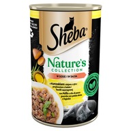 SHEBA Nature's mokra karma dla kota z kurczakiem w sosie puszka 400 g