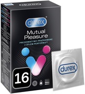 DUREX Mutual Pleasure Stimulačné kondómy ONESKORENÁ EJAKULÁCIA 16 ks