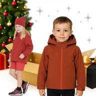 DIEVČENSKÁ BUNDA CHLAPCA PRECHODNÁ SOFTSHELLOVÁ BUNDA VODOTESNÁ r110