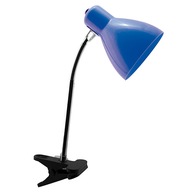 IDEUS KATI E27 BLUE CLIP lampa biurkowa z klipsem