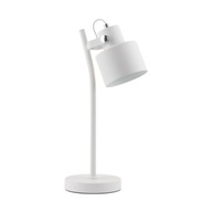 Biała metalowa lampa biurkowa DRACO A2038-SWH Zuma Line