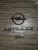 Znaczek Logo Emblemat Napis Litery Opel Astra 1.4 16V