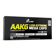 OLIMP AAKG EXTREME MC 120 kapsułek L-ARGININA POMPA BCAA AMINOKWASY LIBIDO