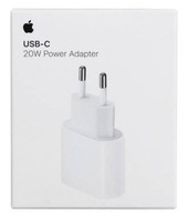 ŁADOWARKA SIECIOWA APPLE 20W USB-C POWER ADAPTER iPhone 11 12 13 14 15 PRO