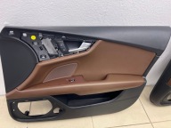 AUDI A7 C7 4G 10-14 seats side KOMPLET leather BRAZOWE GRZANE