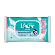 Papier toaletowy NAWILŻANY VELVET INTIMA 48 | 2w1