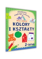 AKADEMIA MĄDREGO MALUCHA 2-LATEK KOLORY I KSZTAŁTY ponad 80 naklejek