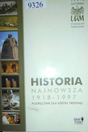 Historia najnowsza (1918-1997). Podrecznik dla szk