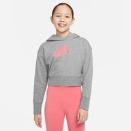 Bluza Nike Sportswear Club Girls DC7210 092 szary