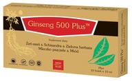 Ginseng 500 Plus Żeń-szeń (ampułki)