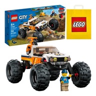 LEGO City - Przygody Samochodem Terenowym z Napędem 4x4 (60387) +Torba LEGO