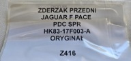 front bumper JAGUAR F PACE F-PACE PDC washers