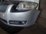complete front bonnet bumper light fender SKODA FABIA II 9156