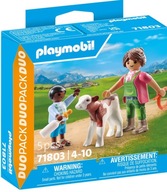 PLAYMOBIL 71803 DUO PACK Falusi háziasszony babával és borjúval