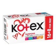 KOTEX Normal UltraSorb tampony, 16 sztuk