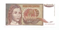 JUGOSŁAWIA 10000 DINARA 1992 P116 (8617)