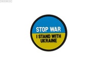 Nášivka STOP WAR - STAND WITH UKRAINE (GFT-30-034)