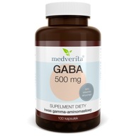 Medverita GABA 500mg Kyselina gama Aminomaslová 100k