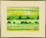 Bartos Saro, Mirage Watercolor 01, akvarel