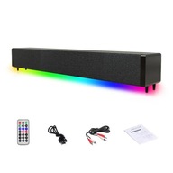 Głośnik 5V Sound Bar TV komputer z połączeniem RCA USB AUX do telewizora PC