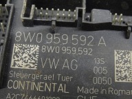 module control unit door right front AUDI A4 B9 8W 8W0959592A