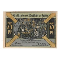 Banknot, Niemcy, Neustadt i. Holstein Stadt, 75 Pf
