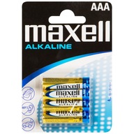 ALKALICKÉ BATÉRIE maxell> AAA R3 4KS BLISTER