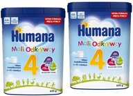 HUMANA 4 MLEKO NASTĘPNE PO 24 M+ 2x650g 2PAK