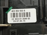 commande levier commodo sous volant anneau AIR BAG 4E0910549 4E0953541A Audi A8 II D3