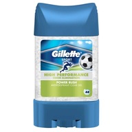 GILLETTE Męski Antyperspirant w Żelu Sztyft Power Rush 70ml