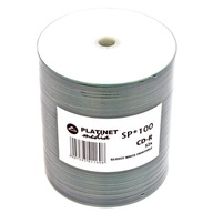 Disky CD-R Platinet 700MB 52X White FF Ink. Glossy Printable (100ks)