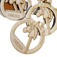Medal pamiątka HOBBY HORSE zawody dla dzieci 8cm