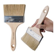 FESTŐ ECSET SZÉLES FESTŐ LAPOS HÁTTÉR SÖRTE TERMÉSZETES SÖRTÉK