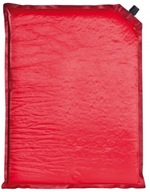 Czerwona poduszka turystyczna, mata samopompująca Rockland 40 x 30 cm