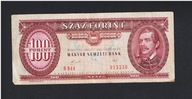 BANKOVKA MAĎARSKO - 100 forintov - 1986 rok